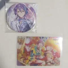 プロセカ 神代類 缶バッジ ＆ クリアカード