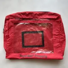 ROYALMAIL ロイヤルメール ナイロンレターバッグ RED 赤 レッドUK