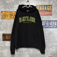 Champion BAYLOR UNIVERSITY カレッジパーカー 黒　XL