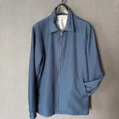 KATHARINE HAMNETT ブルー ジップアップ ブルゾン サイズMのサムネイル