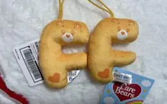 ケアベア イニシャル アルファベット マスコット 2個セット