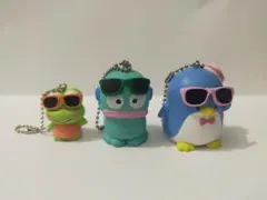 はぴだんぶい　ハンギョドン　けろっぴー　タキシードサム　ガチャガチャ　フィギュア