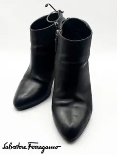 Salvatore Ferragamo フェラガモ レザーブーツ⑧
