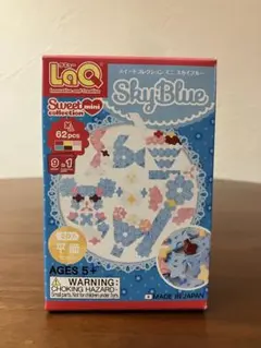 LaQ スイートミニコレクション スカイブルー 62ピース