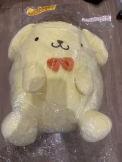 サンリオ当たりくじ ポムポムプリン　ラストスペシャル賞　手を入れられるぬいぐるみ