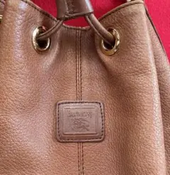 Burberrys 巾着型 ショルダーバッグ ブラウン ビンテージのサムネイル