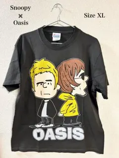 Oasis × Snoopy コラボTシャツ　sizeXL 新品未使用