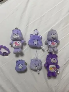ケアベアキーホルダーセット