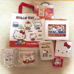 サンリオ キティ スリコ まとめ売り レトロ ダストボックス ハンカチ