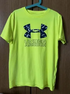 アンダーアーマー　蛍光イエロー Tシャツ YLG 150cm