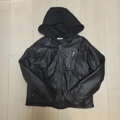 ZARA フェイクレザージャケット