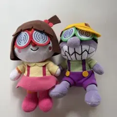 ドキンちゃんバイキンマン着せ替え人形セット