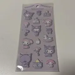 サンリオ　マシュマロシール　クロミ