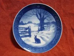 新品　ロイヤルコペンハーゲン　1971年度　クリスマス　イヤープレート　限定品 Amazon.co.jp: Royal Copenhagen ロイヤルコペンハーゲン