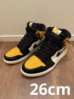 NIKE AIRJORDAN 1 RETRO HIGH OG Taxi 26cm