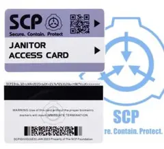 「SCP財団 管理人 アクセスキー カード」jo-db