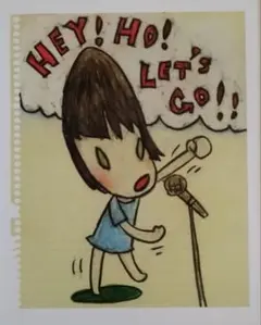 X3奈良美智 HEY！Ho！Let's Go! ドローイングファイルポスター