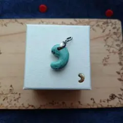 レギュラー中古品！ターコイズ 勾玉 × コットンコード ネックレス レギュラー品！ターコイズ 勾玉 × コットンコード ネックレス 公式通販