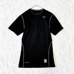 Nike Pro Combat Dri-Fit【L】スポーツウェア 半袖 黒