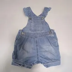 GAP デニム ショートパンツ オーバーオール 6-12ヵ月