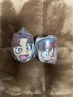 忍たま スクエアポーチ 山田利吉 土井半助 ガチャガチャ カプセルトイ