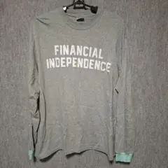 完売品 anytee Financial Independent Tee XL - メルカリ