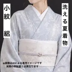 売切値下げ】〇606mif2〇洗える夏の着物！色無地 絽 濃紺〇美品 - メルカリ