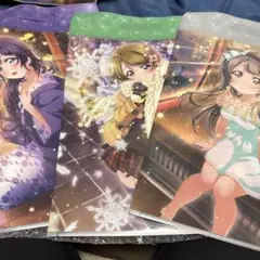 ラブライブ！非売品クリアバック3枚セット