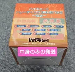 ハイキュー!! トレーディング BIG 缶バッジ〜浴衣〜