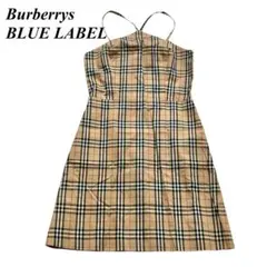 美品✨ バーバリーズ ブルーレーベル キャミワンピース ノバチェック 三陽商会のサムネイル