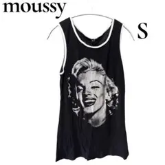 moussy マリリンモンロー タンクトップ ブラック サイズ1のサムネイル