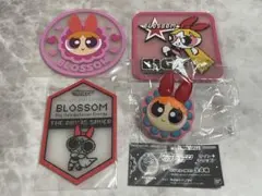 パワーパフガールズ　クリアラバーコースター　ライトクリップ　ブロッサム　ガチャ