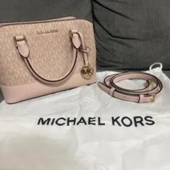 MICHAEL KORS ピンク ハンドバッグ