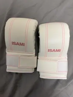 ISAMI オープンフィンガーグローブ ホワイトのサムネイル