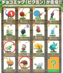 ピクミン　チョコエッグ　2点セット