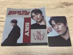 JO1 WDWG 初回B トレカ ステッカー 金城碧海