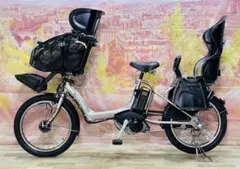 ZK4554 電動アシスト自転車ブリヂストンアンジェリーノ子供乗せ 20