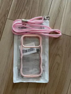 THE NEW CASE iPhone17Pro 케이스 어깨 핑크