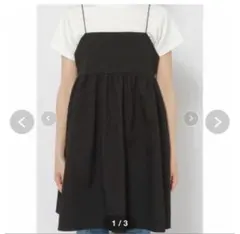 【美品　LOWRYSFARM タイムセール】キャミソールチュニック　Fサイズ