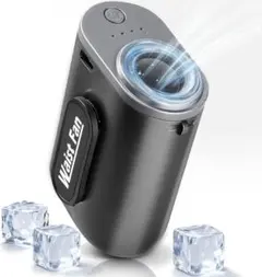 腰掛け扇風機 強力7000mAh 4way ベルトファン 携帯扇風機