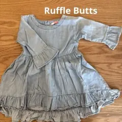 RuffleButts 4T デニム　ワンピース　ドレスのサムネイル