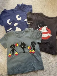 【キッズ】にゃー　Tシャツ　まとめ売り　洗い替え　保育園用など　90