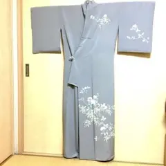 訪問着 、正絹 、友禅染め　　落款入