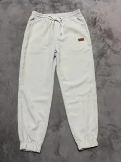 アイボリー コーデュロイ ジョガーパンツ