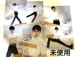 羽生結弦選手 2015年 ロッテ キシリトール ホワイト クリアファイル 全6種のサムネイル