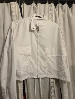 Boka nii ホワイト ショート丈 ブルゾン ジャケットのサムネイル