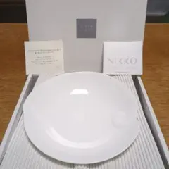 NIKKO ファインボーンチャイナ ホワイト皿