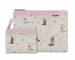 MAQUIA 2026年4月号【付録】LeSportsac 猫×桜柄ポーチセット