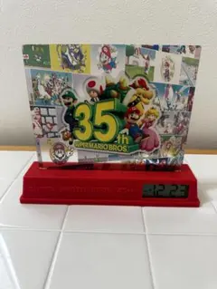 スーパーマリオブラザーズ 35周年記念置時計　一番くじ ラストワン賞