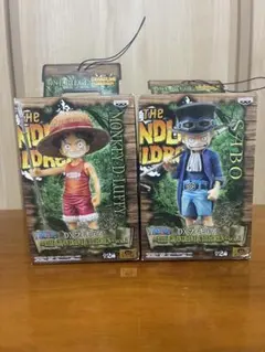 ONE PIECE DXフィギュア ルフィ サボ 2体セット